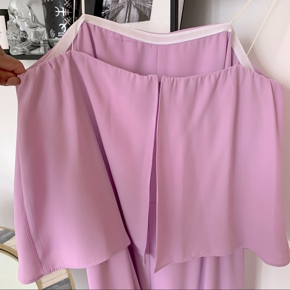 Amanda Uprichard Topanga Maxi Dress in Lilac - Picture 4 of 5